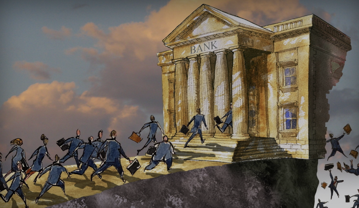 “bank Walk”: The First Domino To Fall? – Claudio Grass, Precious Metal 